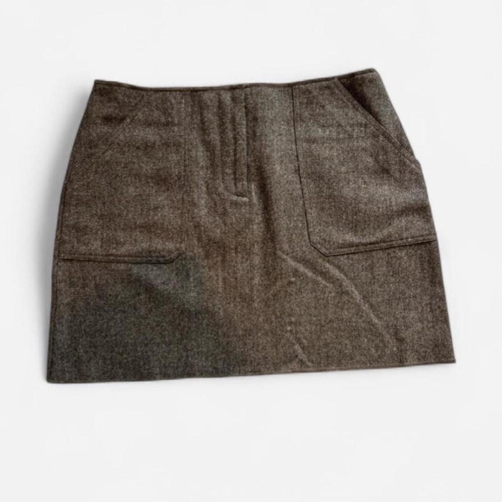 2 Jeans by Katayone Adeli Wool Mini Skirt